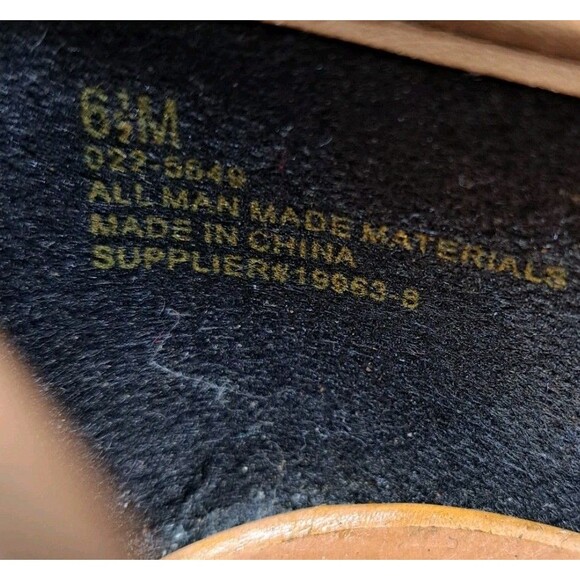 Miss Bisou High Heels Black, Gold Buckle Open Toe Casual Heels Women's Sz 6.5M - Picture 7 of 8